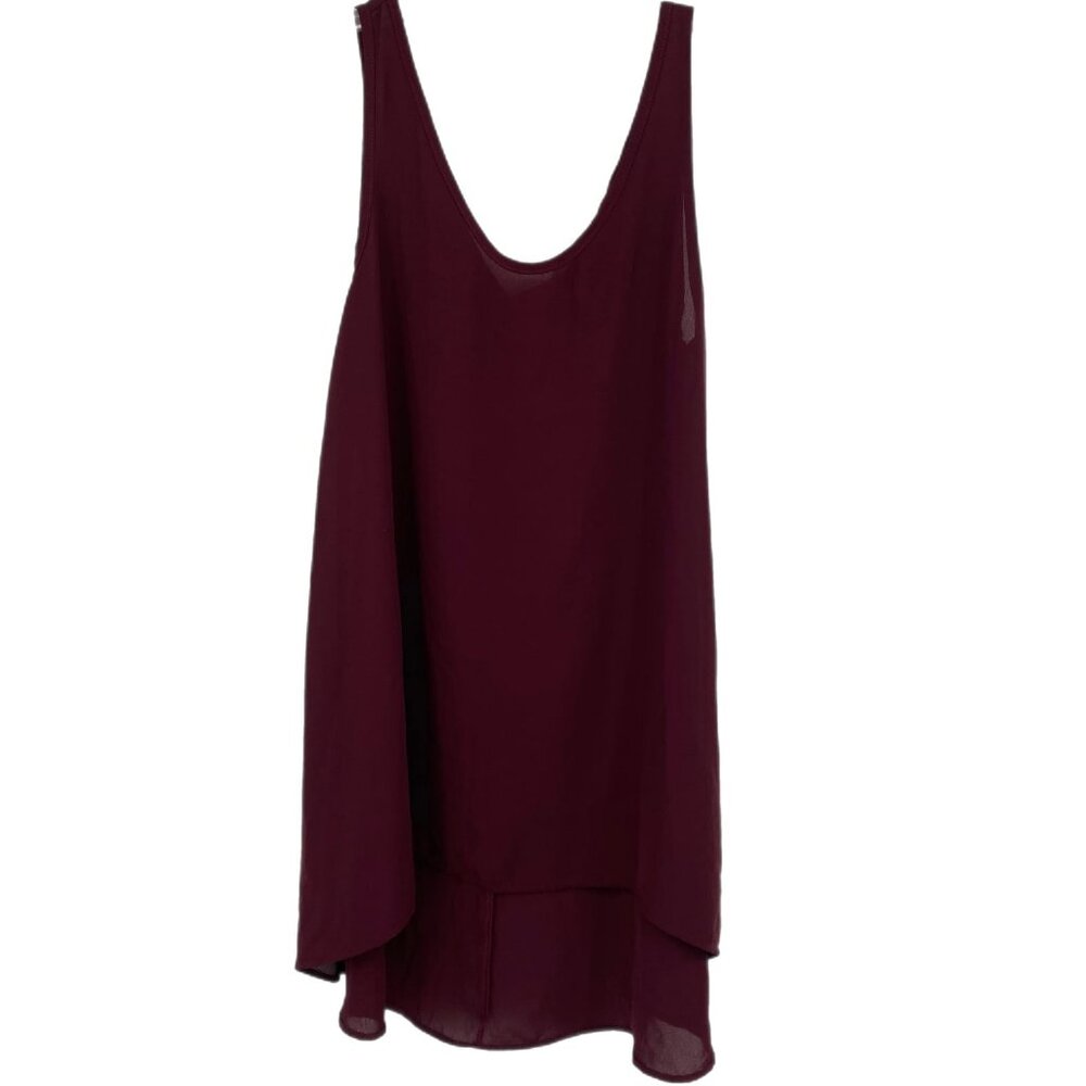 Painted Threads Purple Sleeveless Tank Top | Size XS